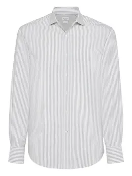 Brunello Cucinelli: Рубашка в полоску 