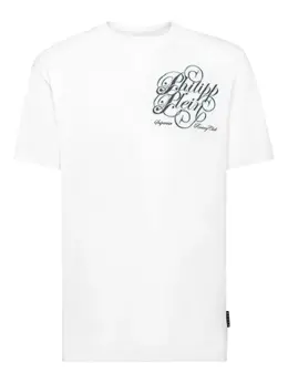 Philipp Plein: Белая футболка 