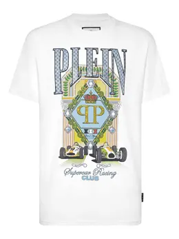 Philipp Plein: Белая футболка 