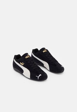 PUMA: Чёрные кроссовки  Speedcat