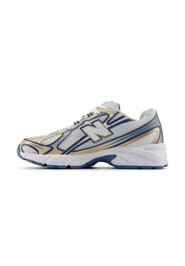 New Balance: Белые кроссовки 