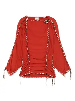 ISABEL MARANT: Оранжевый топ 