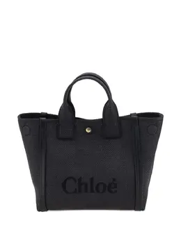 Chloé: Чёрная сумка-шоппер 