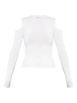 Max Mara: Белый топ 