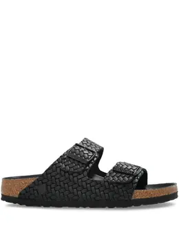 Birkenstock: Чёрные сандалии  Arizona