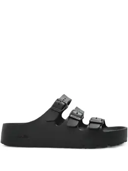 Birkenstock: Чёрные сандалии  Florida