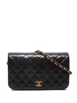 CHANEL Pre-Owned: Чёрная сумка 