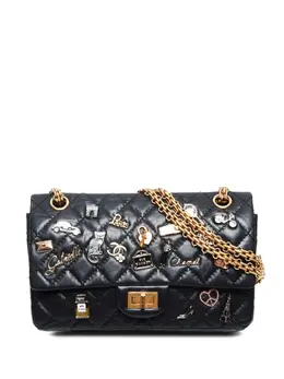 CHANEL Pre-Owned: Чёрная сумка 