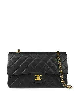 CHANEL Pre-Owned: Чёрная сумка 