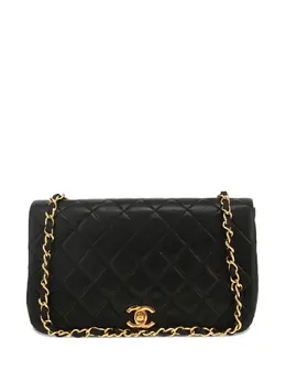 CHANEL Pre-Owned: Чёрная сумка 