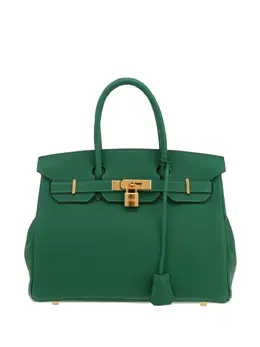 Hermès Pre-Owned: Зелёная сумка 
