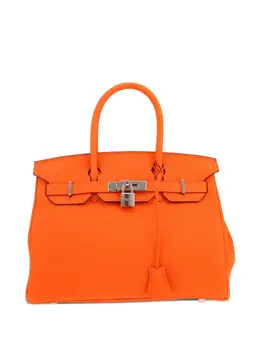 Hermès Pre-Owned: Оранжевая сумка 