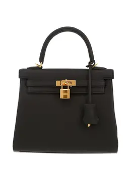 Hermès Pre-Owned: Чёрная сумка 