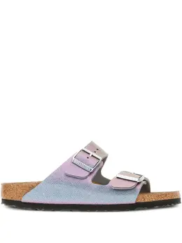 Birkenstock: Фиолетовые сандалии  Arizona