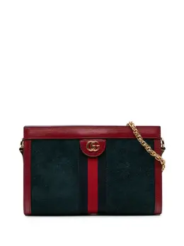 Gucci Pre-Owned: Голубая сумка через плечо 