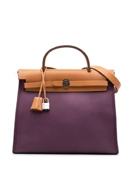Hermès Pre-Owned: Фиолетовая сумка 