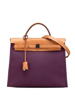 Hermès Pre-Owned: Фиолетовая сумка 