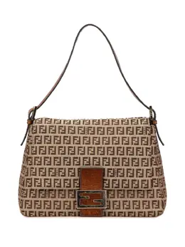 Fendi Pre-Owned: Коричневая сумка 