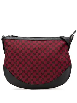 Gucci Pre-Owned: Чёрная сумка через плечо 