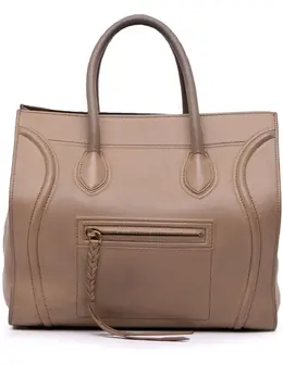 Céline Pre-Owned: Коричневая сумка-шоппер 