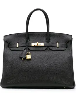 Hermès Pre-Owned: Чёрная сумка 