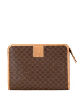 Céline Pre-Owned: Коричневый клатч 