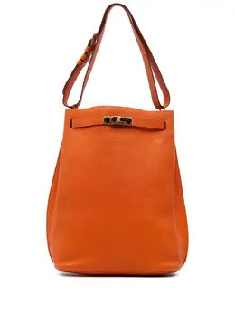 Hermès Pre-Owned: Оранжевая сумка 