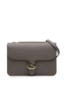 Gucci Pre-Owned: Серая сумка через плечо 
