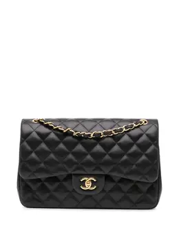 CHANEL Pre-Owned: Чёрная сумка 