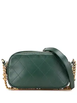 CHANEL Pre-Owned: Зелёная сумка 