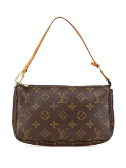 Louis Vuitton Pre-Owned: Коричневая сумка 