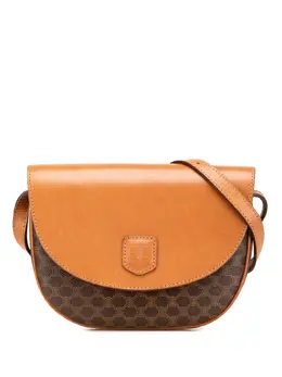Céline Pre-Owned: Коричневая сумка через плечо 