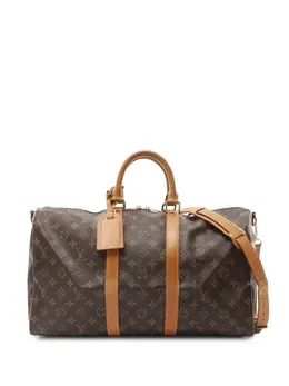 Louis Vuitton Pre-Owned: Коричневая сумка 