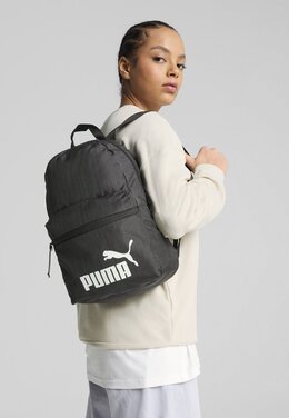 PUMA: Чёрный рюкзак 