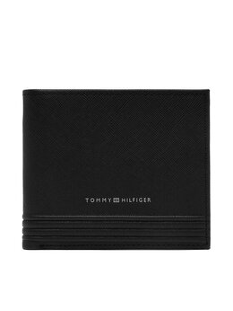 Tommy Hilfiger: Чёрный кошелёк  TH