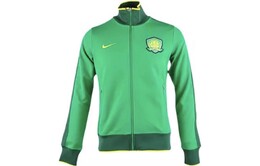 Nike: Зелёная куртка 