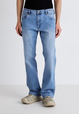 Wrangler: Синие джинсы 