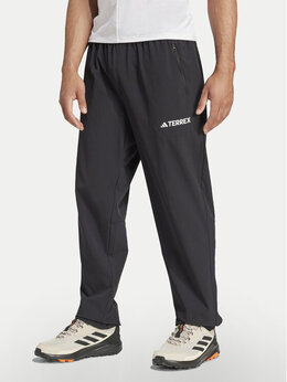 Adidas: Чёрные брюки  Essentials