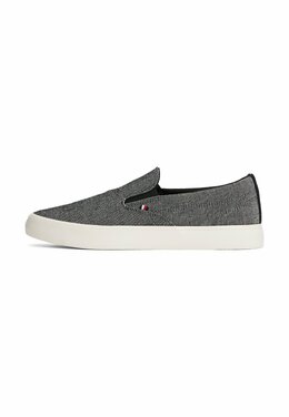 Tommy Hilfiger: Чёрные кроссовки 
