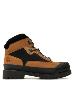 Timberland: Жёлтые ботинки 