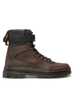Dr. Martens: Коричневые ботинки 