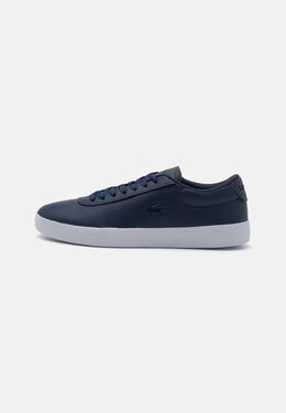 Lacoste: Тёмные кеды 