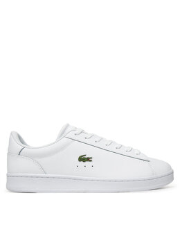 Lacoste: Белые кроссовки 