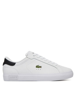 Lacoste: Белые кроссовки  Powercourt