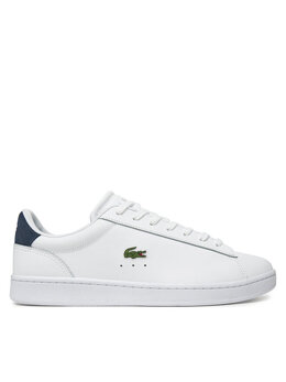Lacoste: Белые кроссовки 