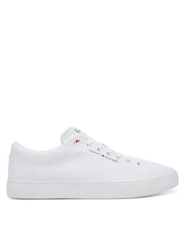 Tommy Hilfiger: Белые кроссовки  TH