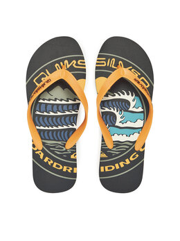 Quiksilver: Оранжевые шлёпанцы 