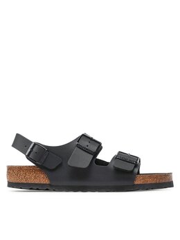 Birkenstock: Чёрные сандалии  Milano