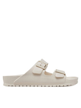 Birkenstock: Белые сабо  Arizona Eva