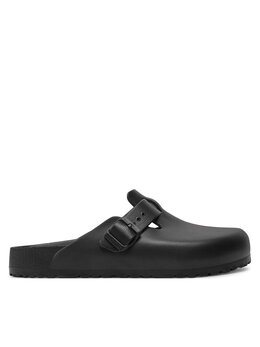 Birkenstock: Чёрные сабо  Boston